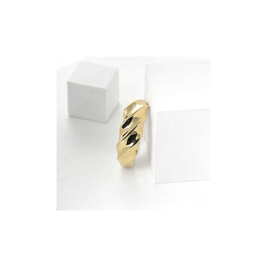 Radiant Yellow Gold Ring