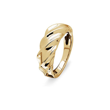 Radiant Yellow Gold Ring